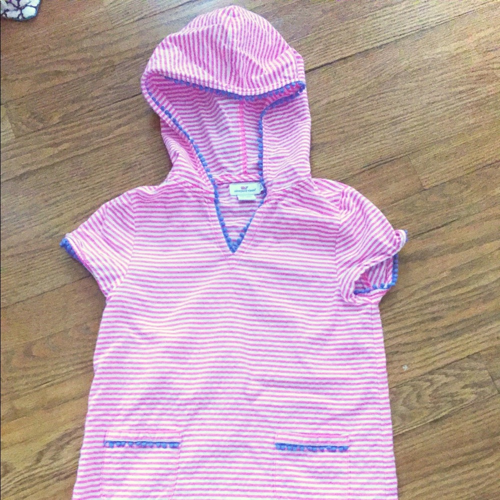 Vineyard Vines girls shirt/coverup